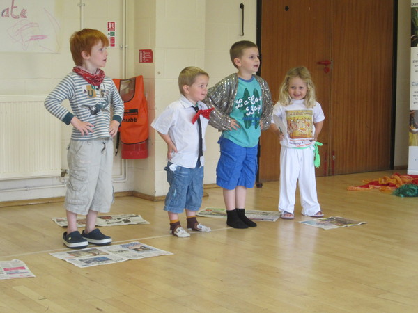 Children at Creative Movement 'Charlie and the Chocolate Factory' event